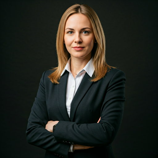 Portrait of a female legal partner in modern attire